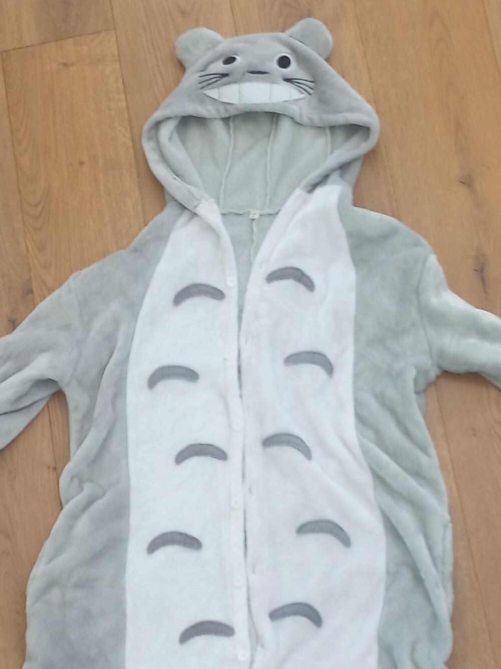 Grey teddy bear Kigurumi
